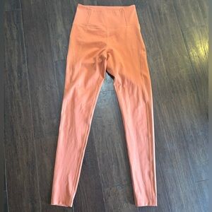 Girlfriend Collective Full Length coral Orange Leggings - Size Small